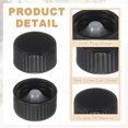thumbnail image 3 of Uxcell 16 Pcs Cubierta de Resina Fenólica, Tapas de Tornillo de Sellado de Polímero de 20 mm, Tapas de Repuesto de Botellas de Plástico para Productos Químicos, Alimentos, Cosméticos, Botellas, Negro, 3 of 7