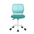 thumbnail image 3 of Silla para Niño, Color Turquesa, Silla para Escritorio Ergonomica Giratoria HOMEMAKE FURNITURE  Moderno, 3 of 6
