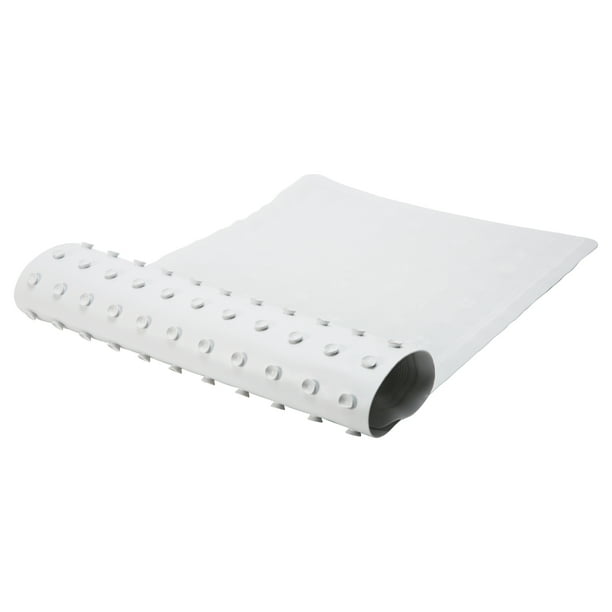 Bath Bliss Large Bath Mat in White