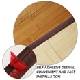 thumbnail image 3 of OUNONA Ramp for Wheelchair Door Frame Transition Ramp Dark Red PVC Soft Rubber for Various Settings 1Set, 3 of 8