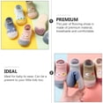 thumbnail image 3 of 1 par de calcetines antideslizantes para pisos, zapatos de algodón suaves para el hogar para bebés, 3 of 5