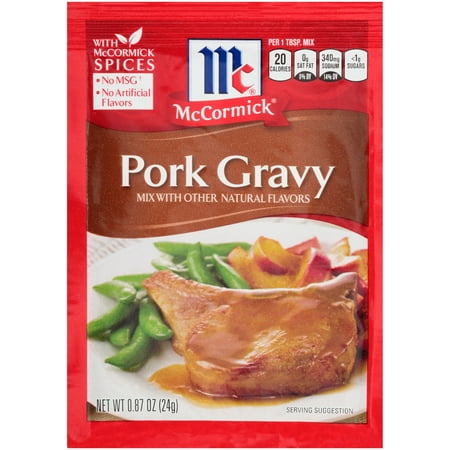 pork gravy mix mccormick oz 87oz priority packs shipping close