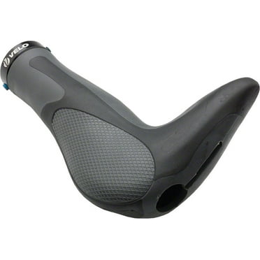 Velo Attune VLG 849 Grip Black/Gray Lock-On Ergonomic Bicycle Grip