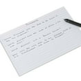 thumbnail image 4 of Pen+Gear Ruled Index Cards, White, 5"x 8", 100 Count, 4 of 7