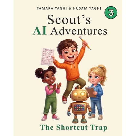 Scout's AI Adventures Scout's AI Adventures: The Shortcut Trap: An AI Literacy Book for Children Ages 7-10, Book 3, (Paperback)
