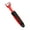 Red, variant on Pet Life TB1RD Denta-Clean Dual-Sided Action Bristle Pet Tooth Brush, Red - One Size