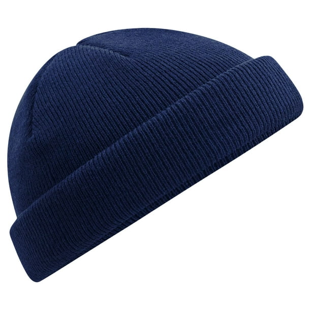 Beechfield - Gorro Beanie Fisherman Mini (Marino Oxford)