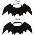 thumbnail image 4 of Halloween Bat Costume for Cats Dogs Wings Black S, 4 of 6