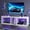White, variant on SOBREMESA 63" High Gloss LED TV Stands with Power Outlet for 70" TV, TV Consoles, Gaming Entertainment Center for PS5, with Adjustable Glass Shelves for Living Room, Bedroom, White
