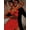 Unframed, variant on Art.com Fantasy in Red Art Print by Monica Stewart, Black Frame Wall Art, 32" x 40"