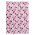 thumbnail image 3 of Hallmark Multicolor Flourished Love 50" x 70" Plush Throw Blanket, 3 of 4