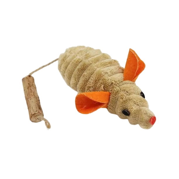Juguetes para gatos Ratones Juguetes para gatos Ratones Ratones de tamaño real con sonido de sonajero Juguete para gatos de interior Interactivo