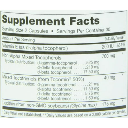 Maxi E-santé complet - Vitamine E naturelle - avec Lécithine - 