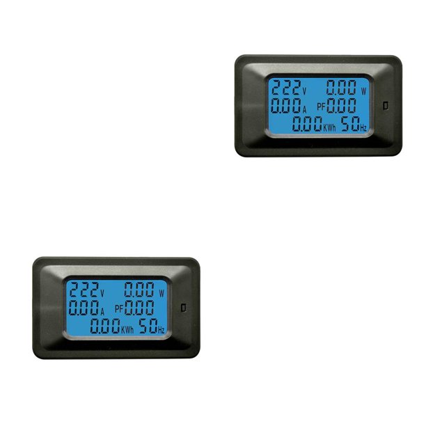 Methold medidor de potencia de voltaje, P06S-20A/P06S-100A, pantalla LCD Digital multifunción, ARM, 110-250V P06S-20A 2piezas