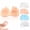 Skin Tone, variant on 3 in 1 Pro Toe Straighteners Silicone Gel Cushion,Breathable Honeycomb Forefoot Sleeve Soft Elastomer Separator Guard for Daily Foot Support
