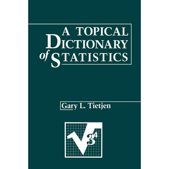 A Topical Dictionary of Statistics, (Paperback)