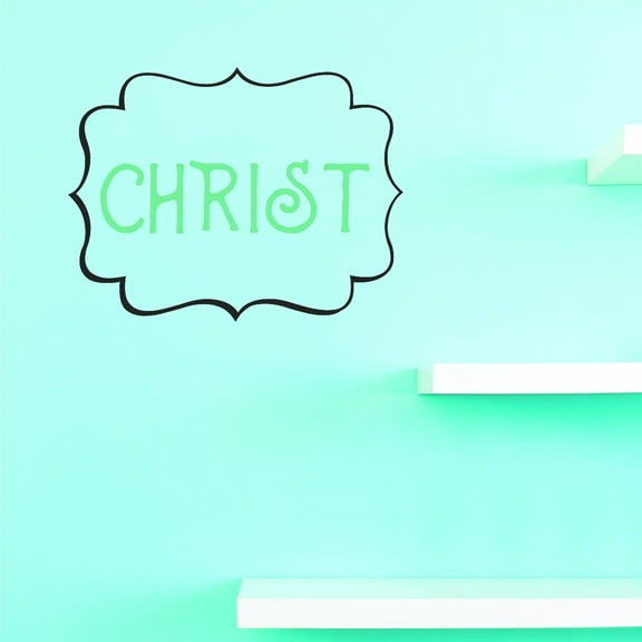 Vinyl Wall Decal Sticker : Christ Home Decor Picture Art 10 x 20 Inches