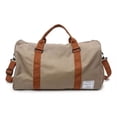 thumbnail image 1 of Bolsa De Maleta Deportiva Mochila De Viaje Gimnasio Bolsa De Color Caqui, 1 of 8