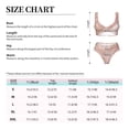 thumbnail image 6 of Daiia Rose Gold Glitter Splatter Women's Bikini Set Two Piece Swimsuit High Waisted Bikini Adjustable Straps Bikini Perfect for Beach, Pool, and Summer Vacation-, 6 of 9