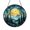 Acrylic 3.5 Inch, variant on Moonlit Sky with Stars Window Hanging – Decorative Glass Art2001