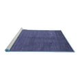 thumbnail image 2 of Ahgly Company Machine Washable Indoor Rectangle Abstract Blue Modern Area Rugs, 8' x 12', 2 of 4