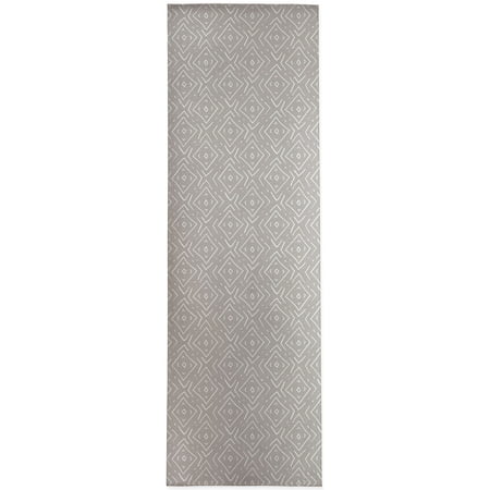 

Ridge Light Grey Kitchen Mat by Kavka Designs