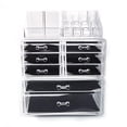 thumbnail image 1 of Ktaxon Acrylic Cosmetic Table Organizer Makeup Holder Case Box Jewelry Storage with 8 Drawers, 1 of 6