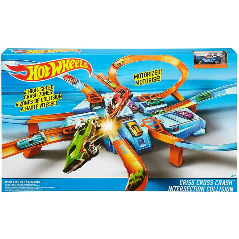 Hot wheels sale criss cross set