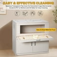 thumbnail image 7 of Segmart Furniture-Style Hamster Cage, Deluxe Wooden Storage Cabinet Small Animal Cage for Large Size Rat Gerbil Guinea Pig Hamster, Openable Top, Front Door, Storage Shelf, Beige, 7 of 7