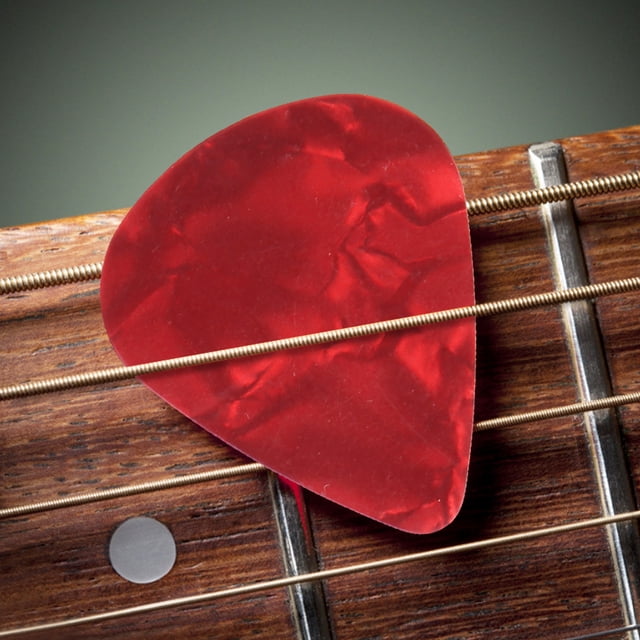 Guitar Picks Holder Clamp, Black Rubber Clip 5Pcs Pickup Musical Instrument Accessories Accessory For Guitar Lovers