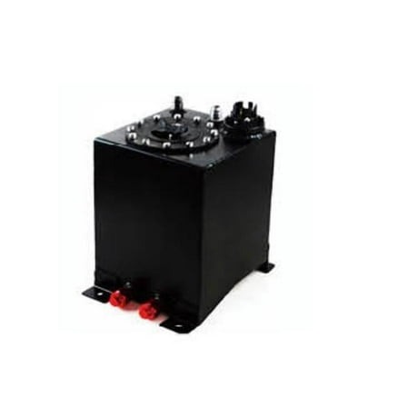Bous Performance F51001BK 2.5 gal Aluminum Fuel Cells with Sender, Black