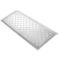 thumbnail image 1 of Silver Spring 2" High Aluminum Threshold Ramp, Punch Plate Surface, 12" L x 32" W, 1 of 5