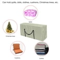 thumbnail image 4 of USYFAKGH Sac de Rangement pour Ornements de Sapin de Noël avec Poignée, 4 of 8