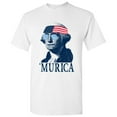 thumbnail image 2 of UGP Campus Apparel George Washington Murica Basic Cotton T-Shirt - 2X-Large - White, 2 of 6
