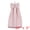 Pink, variant on Unique Bargains 2 Pack Waffle Weave Hanging Hand Towels with Bowknot White 13" x 9"