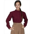 thumbnail image 1 of Scully RW578-BUR-M Chemise Rangewear pour Femmes - Bordeaux, Moyen, 1 of 1