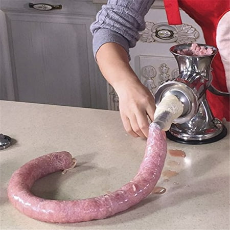 

LKXHarleya 14m x 28mm Dry Sausage Collagen Casing Tube Sausage Filler Shell Hot Dog Maker Machine Cooking Tools