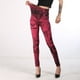 thumbnail image 4 of Leggings de mezclilla de imitación para mujer, pantalones hasta los tobillos y la cadera, multicolor, 4 of 6