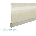thumbnail image 3 of Faux Linen Zebra Shade, Cordless Free-Stop Zebra Blind with Dual Layer for Bedroom/Living Room/Office, 3 of 7