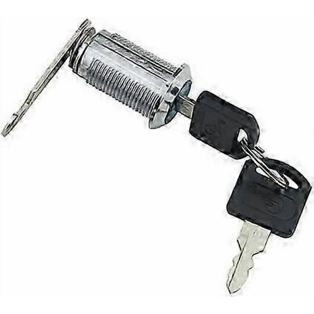 Cam Lock with Drawer Lock with 2 Keys for Mailbox, Drawer, Cupboard, Cabinet, Silver20mm