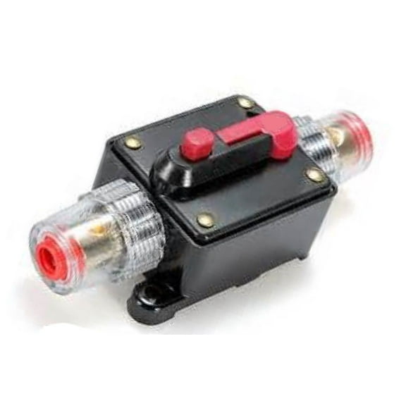 INLINE 200 AMP CIRCUIT BREAKER MANUAL RESET 12V 200A 4 6 8 AWG GAUGE