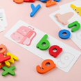 thumbnail image 4 of NUOBESTY 1 Set Spelling Words Game 26 English Alphabet Early Learning Cognitive Tool Word Spelling Exercises Supplies Educational Playthings for Kids, 4 of 4