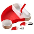 thumbnail image 4 of LABSERRON 1 Ensemble d'Assiettes pour Enfants avec Silicone Résistant à la Chaleur pour Utilisation sur Table de Noël, 4 of 8
