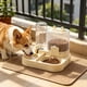 thumbnail image 1 of Comedero Automático para Mascotas (Gatos y Perros): Doble Cuenco con Dispensador de Comida y Agua, Diseño Antideslizante Elevado para Facilitar La Alimentación., 1 of 6