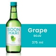 thumbnail image 2 of Soonhari Grape Soju, 375 ml Bottle, 12% ABV, 2 of 7