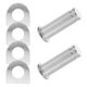 thumbnail image 1 of Hytrove 1Jgo Kit De Montaje Para Pedal De Motocicleta Con Tornillos Y Arandelas En Resistente Plateado, 1 of 6