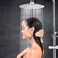 thumbnail image 4 of Boreal Craft 10 Inch Rainfall Shower Head Rain Shower Head High Pressure High Flow Shower Head With Filter To Clog Leak For Bathroom Home Hotel Shower Heads Replacement, 4 of 7