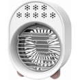 thumbnail image 1 of Mini Air Conditioner Mini Cooler Fan Portable Air Conditioner (White), 1 of 5