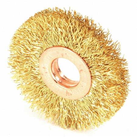 UPC: 0012382290863 | Weiler Crimped Wire Wheel Brush Arbor 2 In. 93832