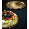 thumbnail image 2 of Novacart Round Apollo Gold Cake Board Doily 25, 8-5/16" Inside Diameter, 11" Outside Diameter, 2 of 5
